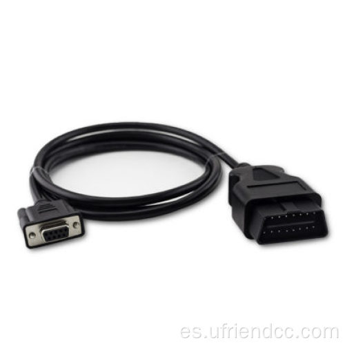 OBD11 16PIN Cable de diagnóstico de extensión masculina a DB9